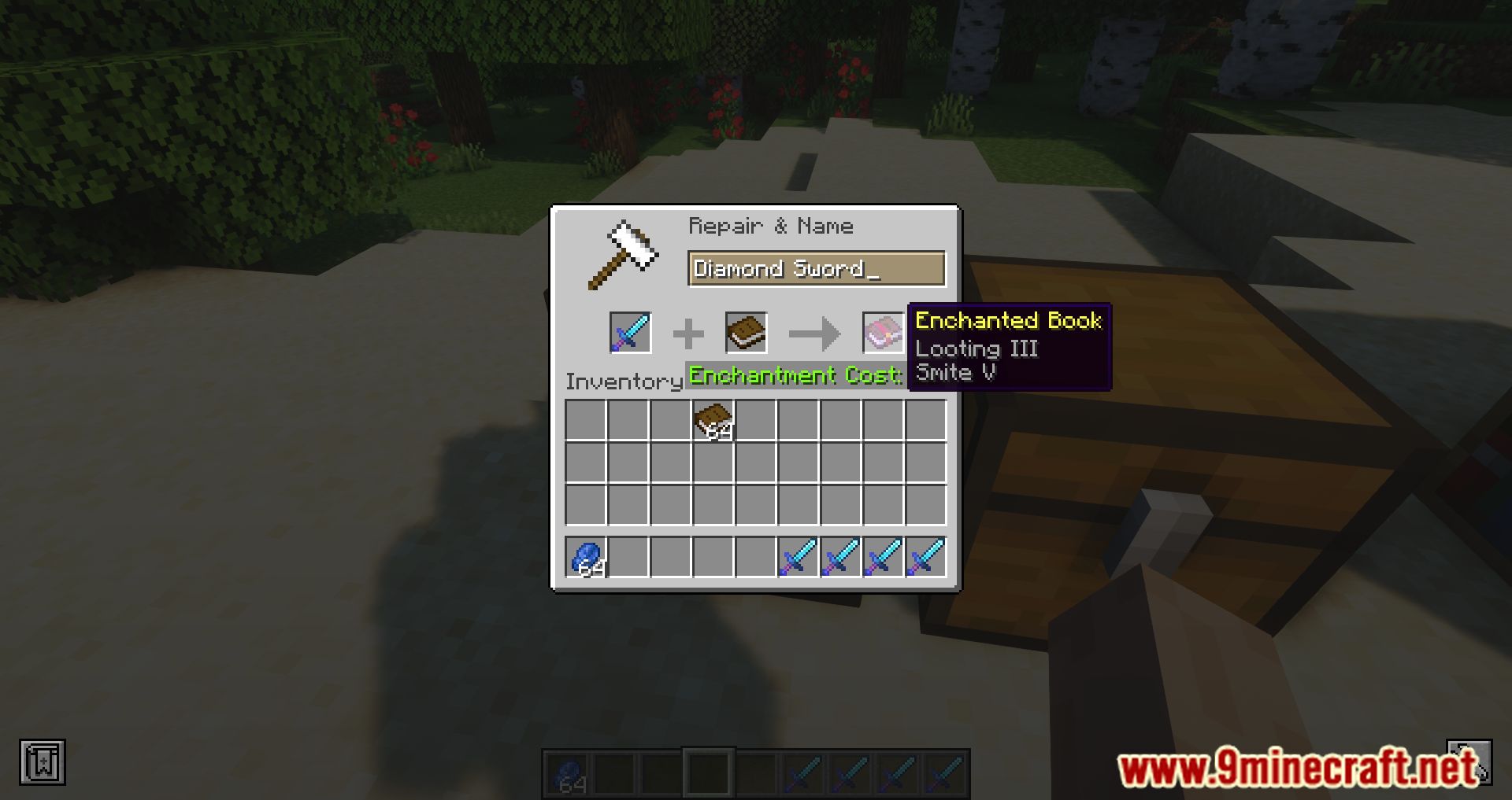 Enchantment Transfer Mod (1.20.1, 1.19.4) - Transfer Enchantments 3