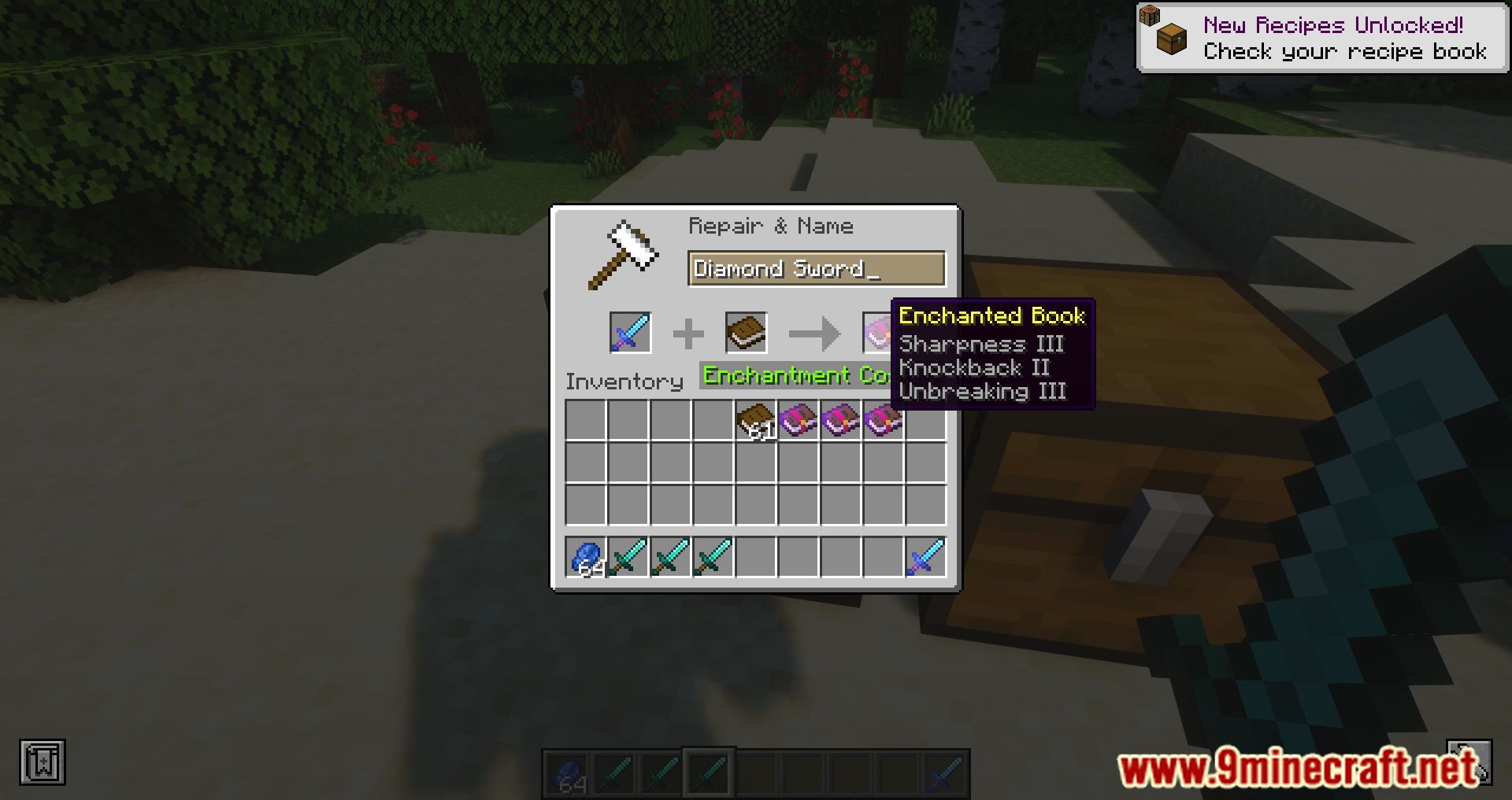 Enchantment Transfer Mod (1.20.1, 1.19.4) - Transfer Enchantments 9