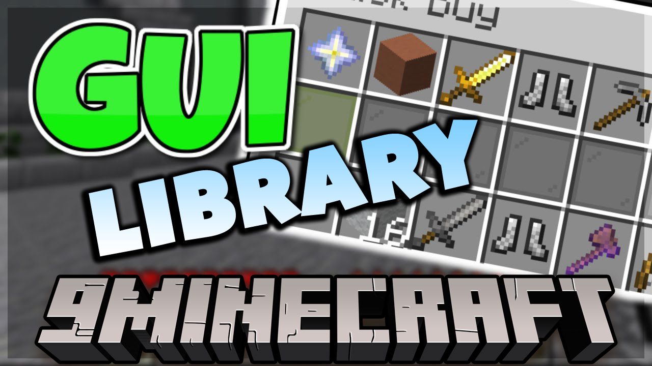 Erdbeerbaer's GUI Library Mod (1.19.3, 1.16.5) - Easy Minecraft GUIs 1