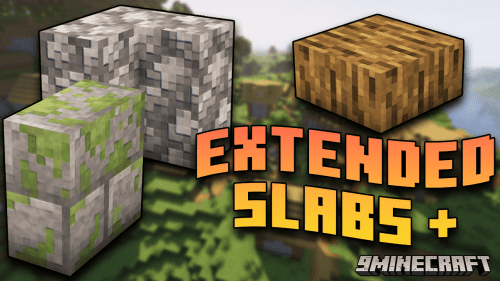 Extended Slabs + Mod (1.20.1, 1.19.4) – More Various Slab Blocks Thumbnail