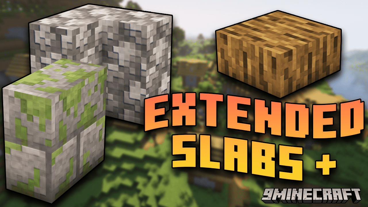 Extended Slabs + Mod (1.20.1, 1.19.4) - More Various Slab Blocks 1