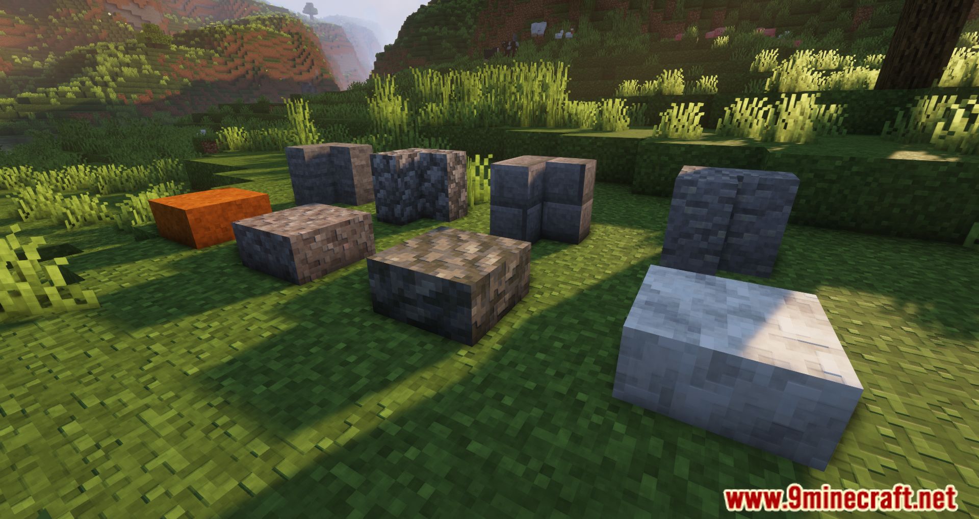 Extended Slabs + Mod (1.20.1, 1.19.4) - More Various Slab Blocks 3