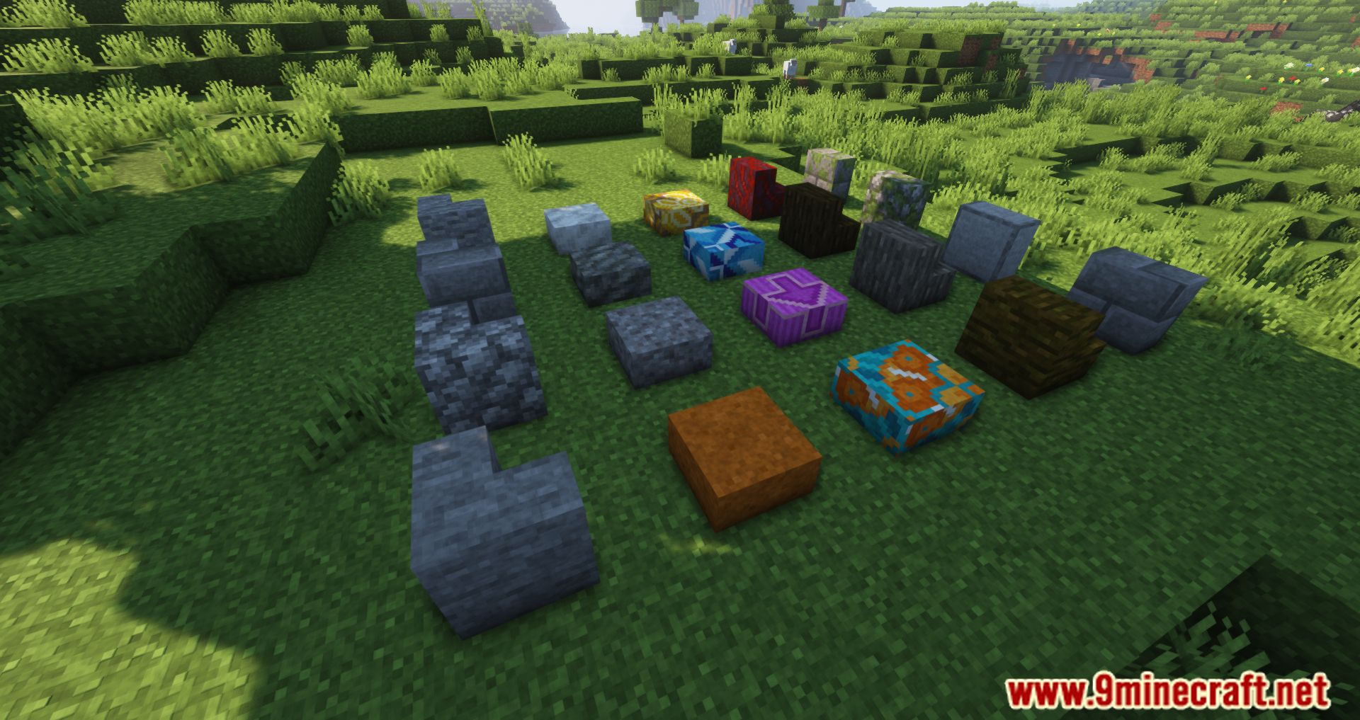 Extended Slabs + Mod (1.20.1, 1.19.4) - More Various Slab Blocks 8