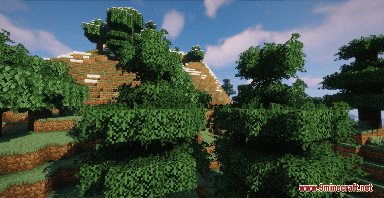 Fancy Foliage Resource Pack (1.20.6, 1.20.1) - Texture Pack 2