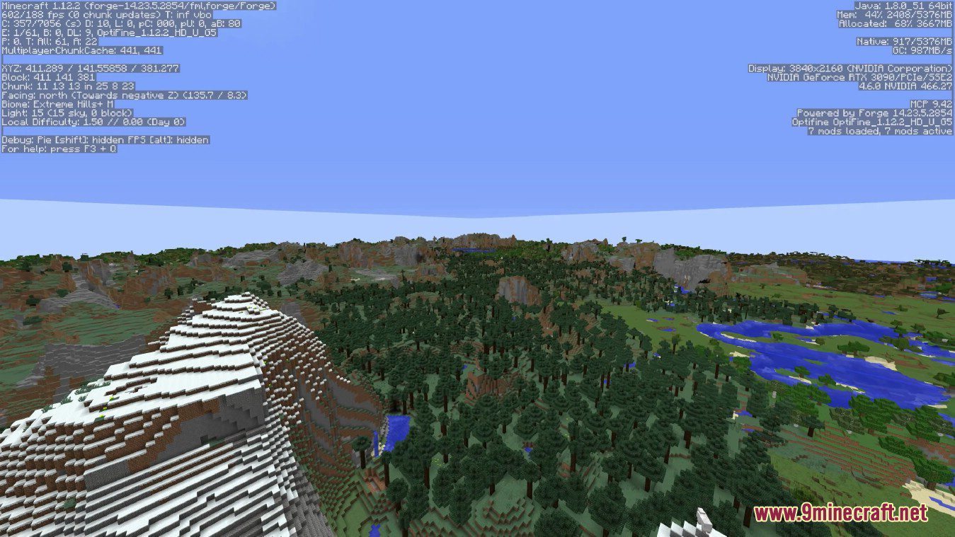 FarPlaneTwo Mod (1.12.2) - Level of Detail Renderer 9
