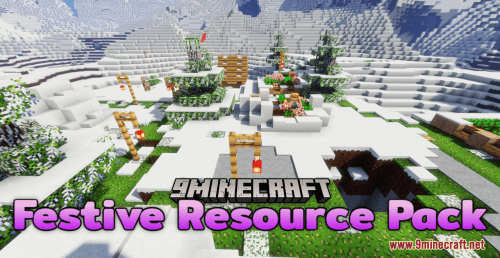 Festive Resource Pack (1.20.6, 1.20.1) – Texture Pack Thumbnail
