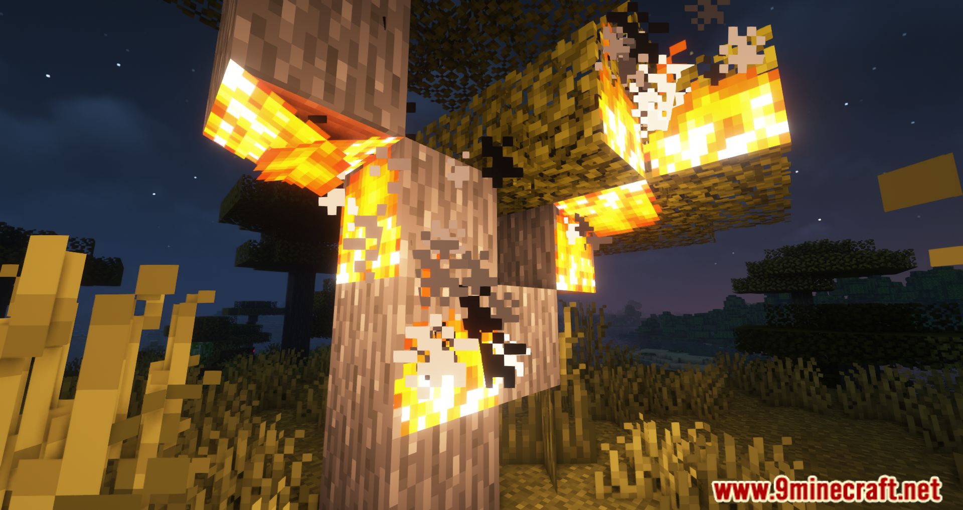 Fire Spread Tweaks Mod (1.20.4, 1.19.4) - Change How Fire Behaves 6