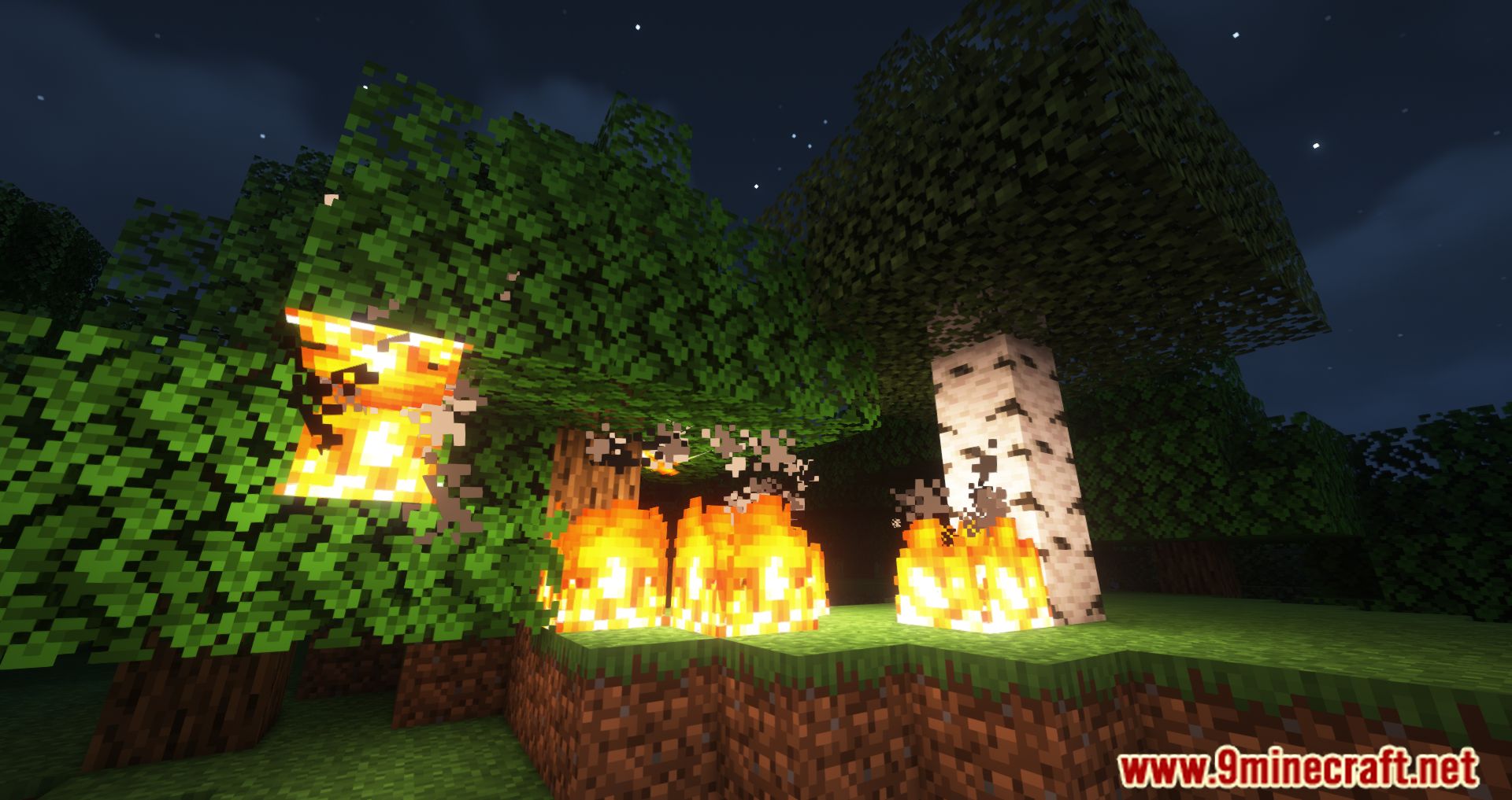 Fire Spread Tweaks Mod (1.20.4, 1.19.4) - Change How Fire Behaves 9