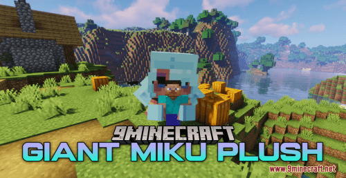 Giant Miku Plush Resource Pack (1.20.6, 1.20.1) – Texture Pack Thumbnail