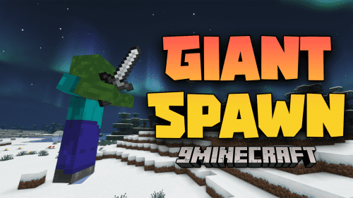 Giant Spawn Mod (1.21, 1.20.1) – Giant Zombie Enters The World Thumbnail