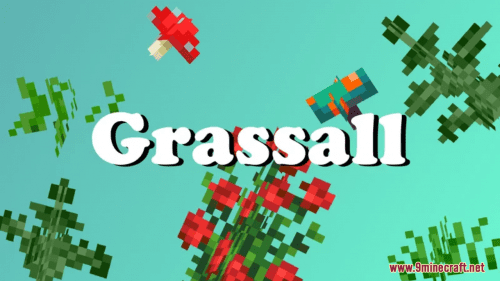 Grassall Resource Pack (1.20.6, 1.20.1) – Texture Pack Thumbnail