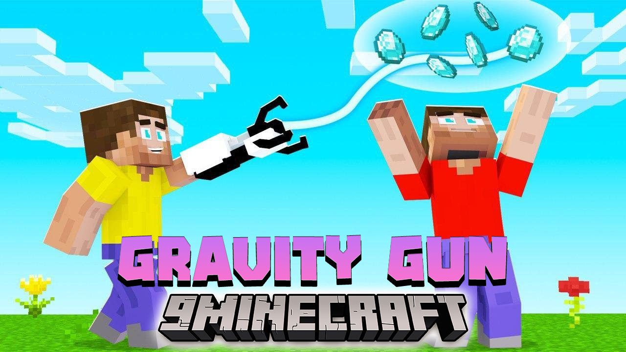 Gravity Gun Data Pack (1.19.4, 1.19.2) - Gravity Gun From Half Life! 1