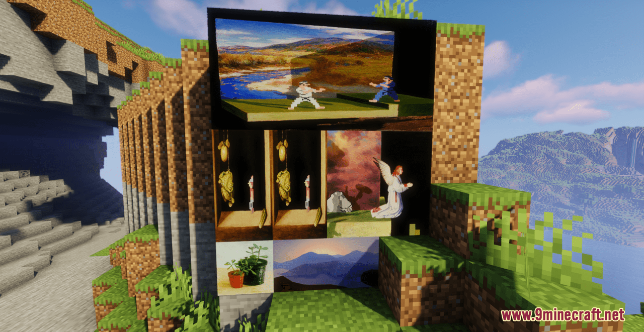 HD Paintings Resource Pack (1.20.6, 1.20.1) - Texture Pack 11