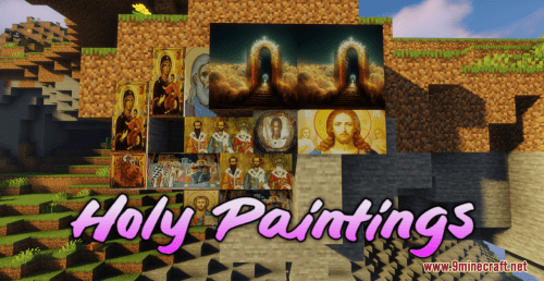 Holy Paintings Resource Pack (1.20.6, 1.20.1) – Texture Pack Thumbnail