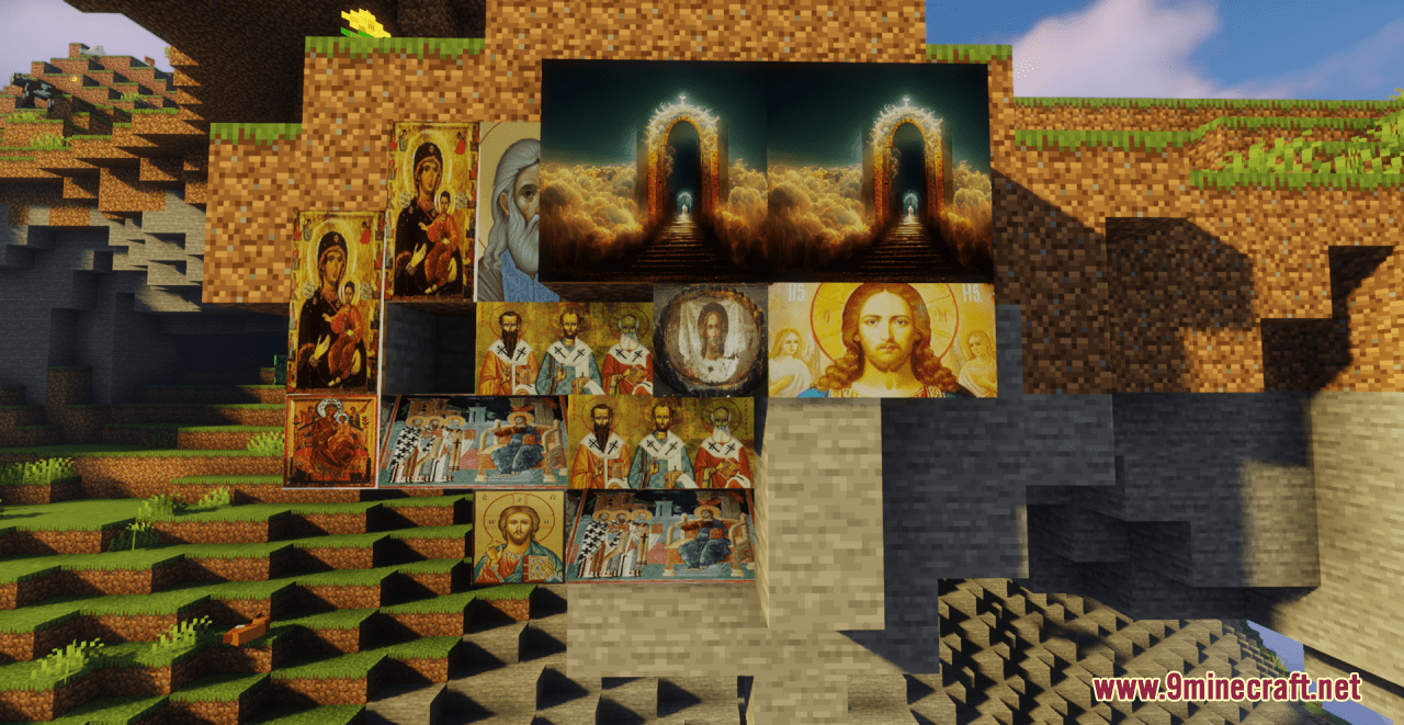 Holy Paintings Resource Pack (1.20.6, 1.20.1) - Texture Pack 12