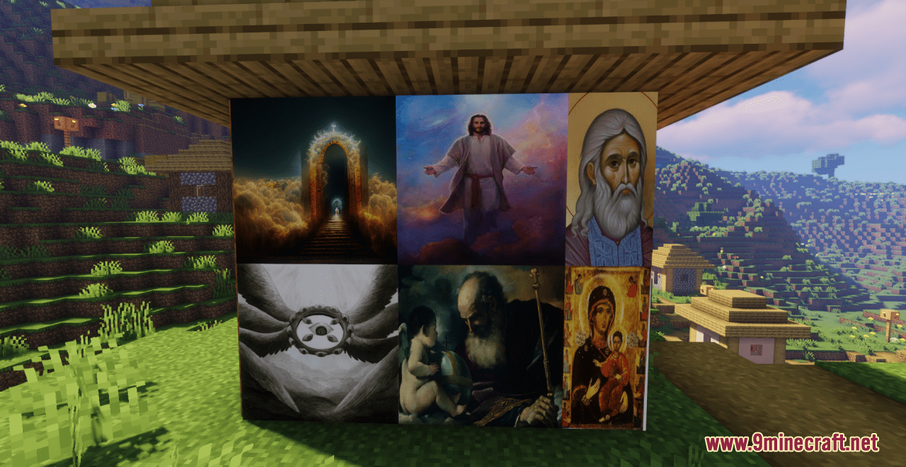 Holy Paintings Resource Pack (1.20.6, 1.20.1) - Texture Pack 3