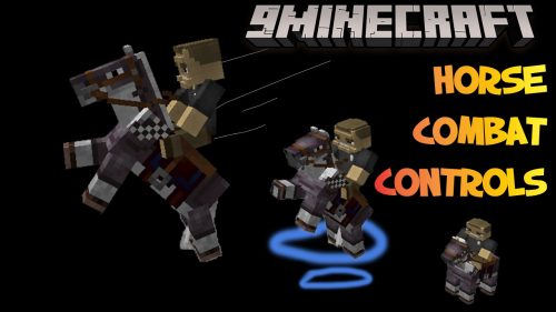 Horse Combat Controls Mod (1.21.1, 1.20.1) – Improved Horse Fighting Thumbnail