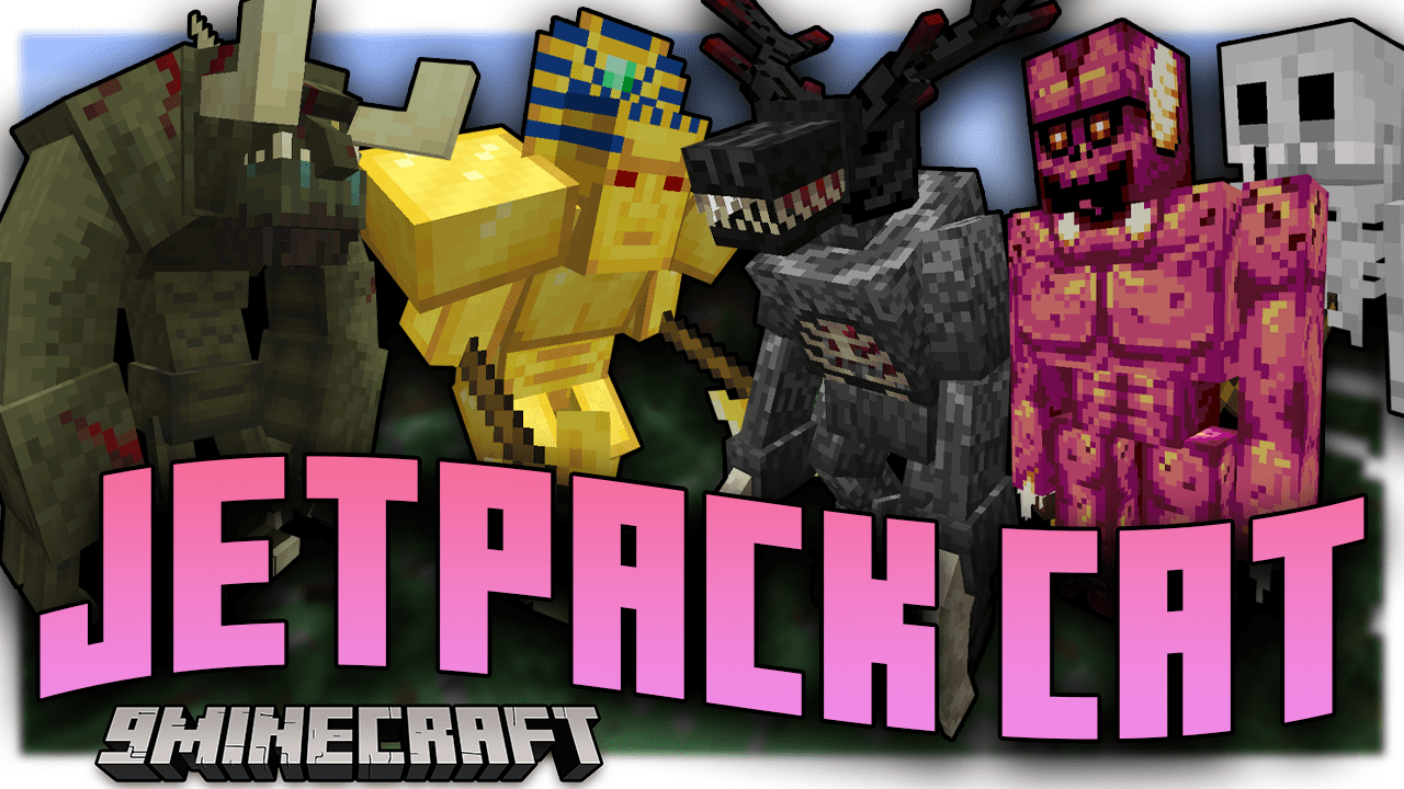 Jetpack Cat Modpack (1.16.5) - Run, Slash, Shoot And Have Fun 1