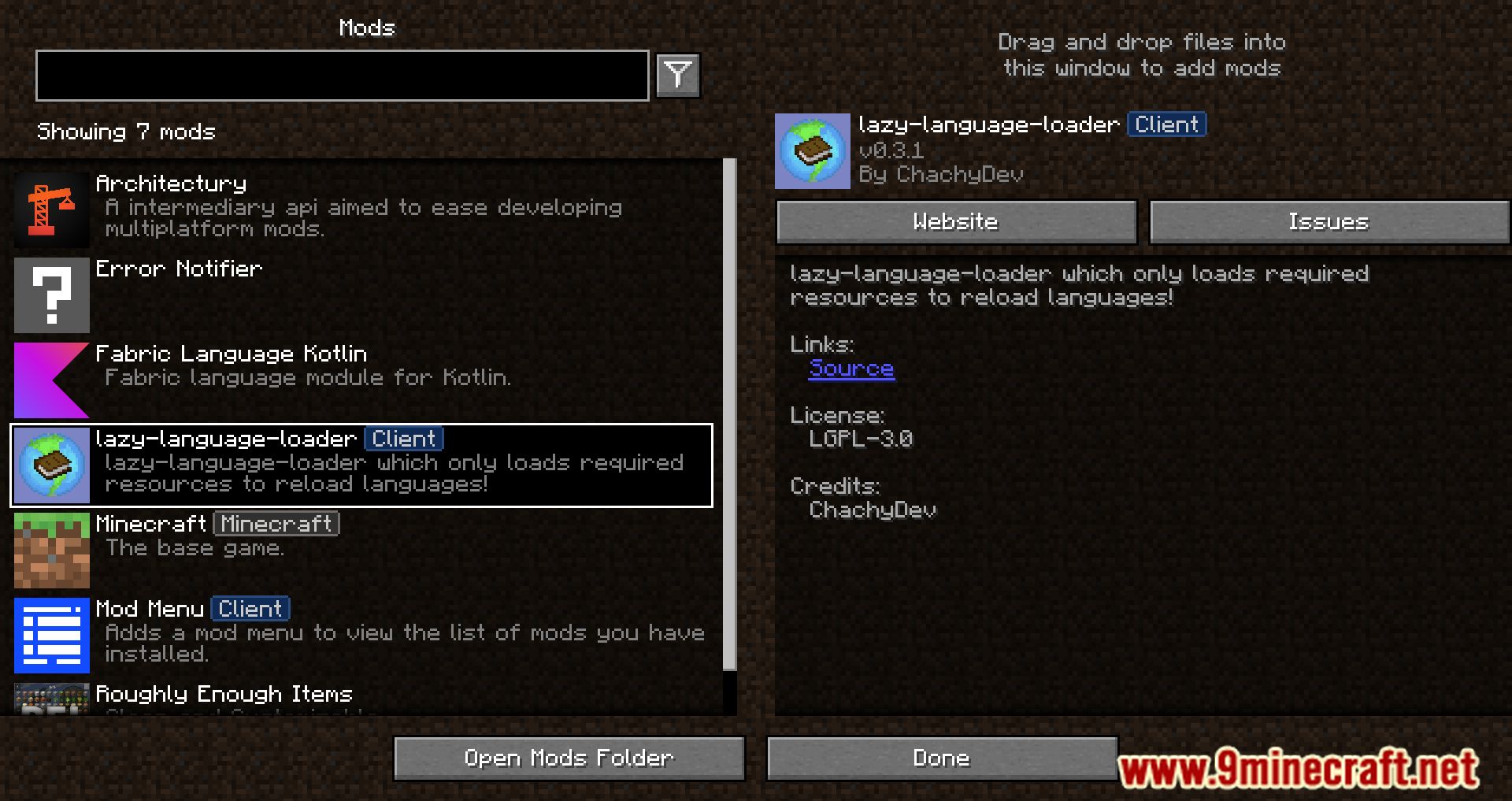 Lazy Language Loader Mod (1.20.4, 1.19.4) - Load Language Information Faster 2