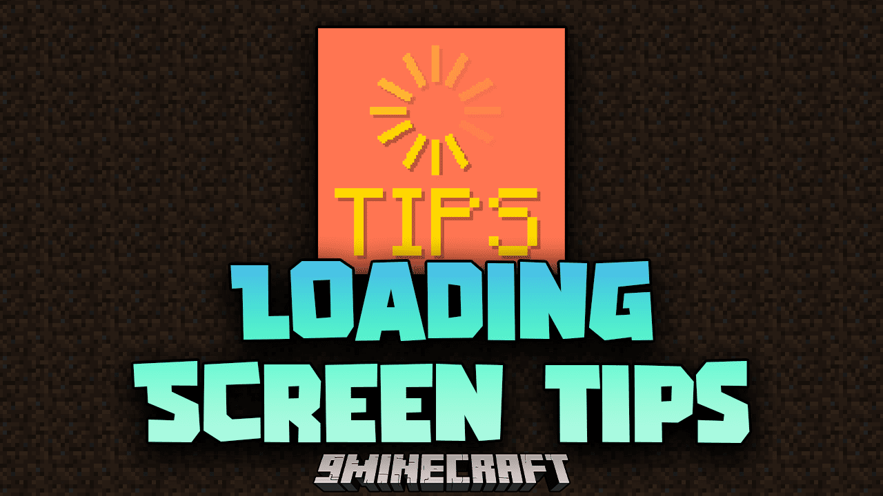 Loading Screen Tips Mod (1.20.1, 1.19.4) - More Useful Tips 1