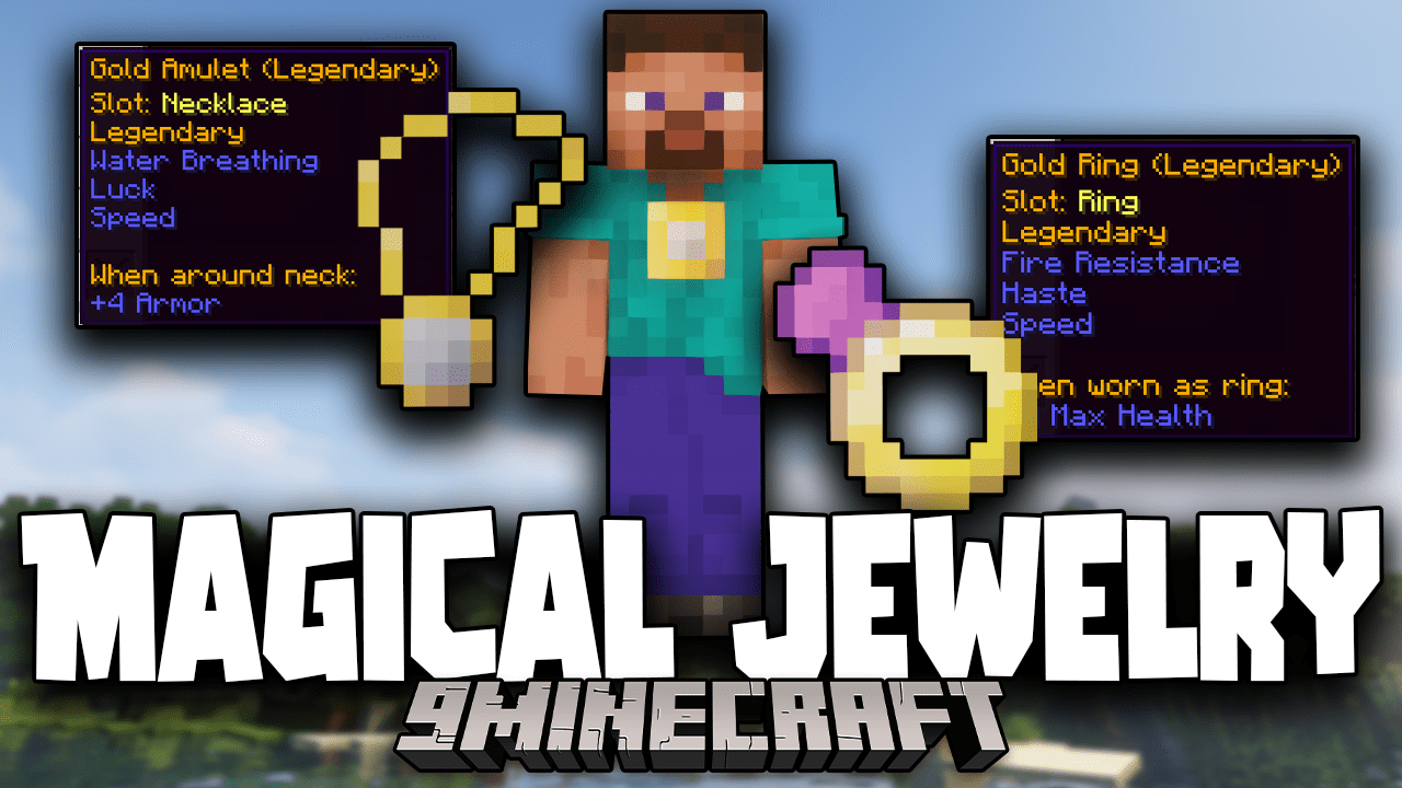 Magical Jewelry Mod (1.20.1, 1.19.4) - Jewelry And Power 1