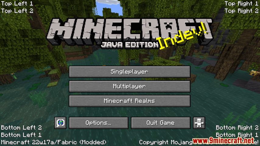 Main Menu Credits Mod (1.20.1, 1.19.4) - Utilities For Developers 3