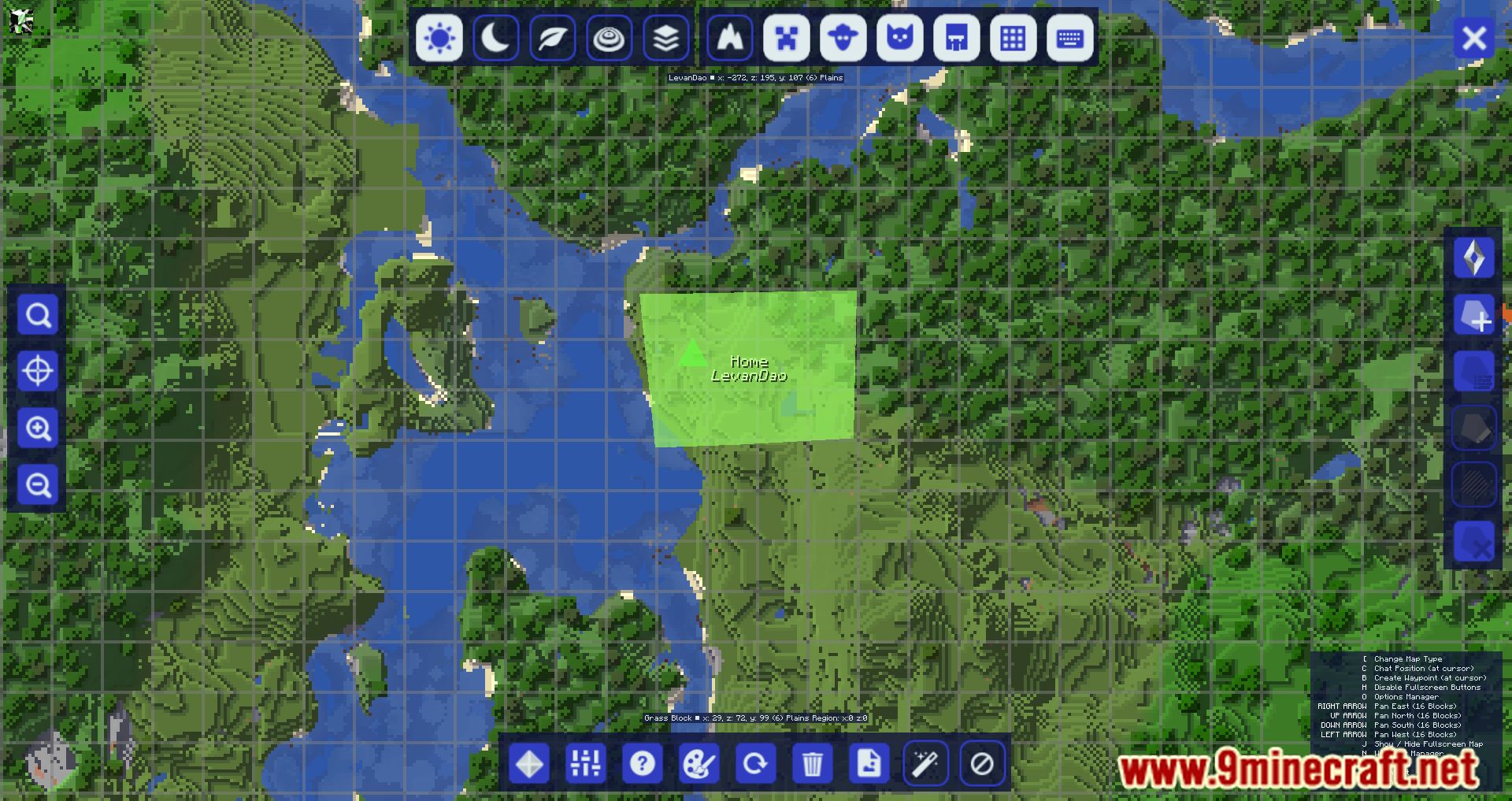 MapFrontiers Mod (1.20.4, 1.19.4) - Divide The Map 6