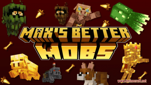 Max’s Better Mobs Resource Pack (1.20.6, 1.20.1) – Texture Pack Thumbnail