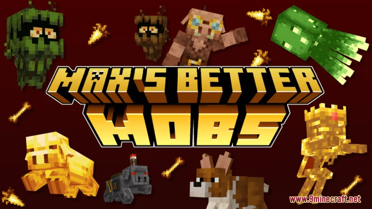 Max's Better Mobs Resource Pack (1.20.6, 1.20.1) - Texture Pack 1