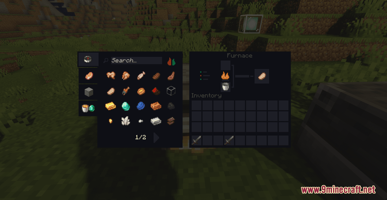 Midnight GUI/HUD Retexture Resource Pack (1.20.4, 1.19.4) - Texture Pack 8