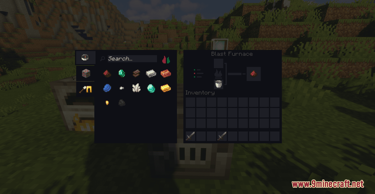 Midnight GUI/HUD Retexture Resource Pack (1.20.4, 1.19.4) - Texture Pack 9