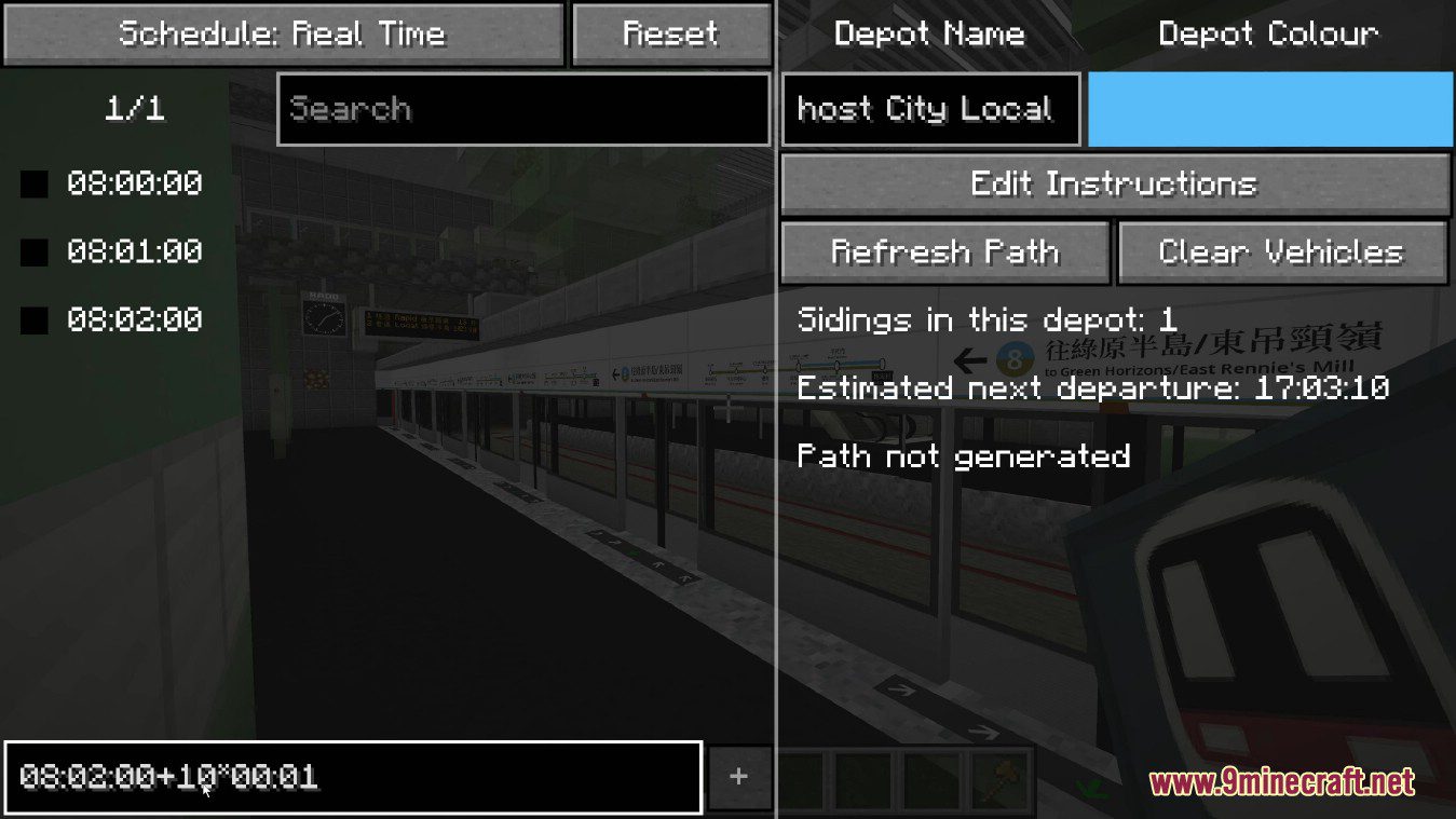 Minecraft Transit Railway Mod (1.20.1, 1.19.4) - Fully Functional Railway System 11