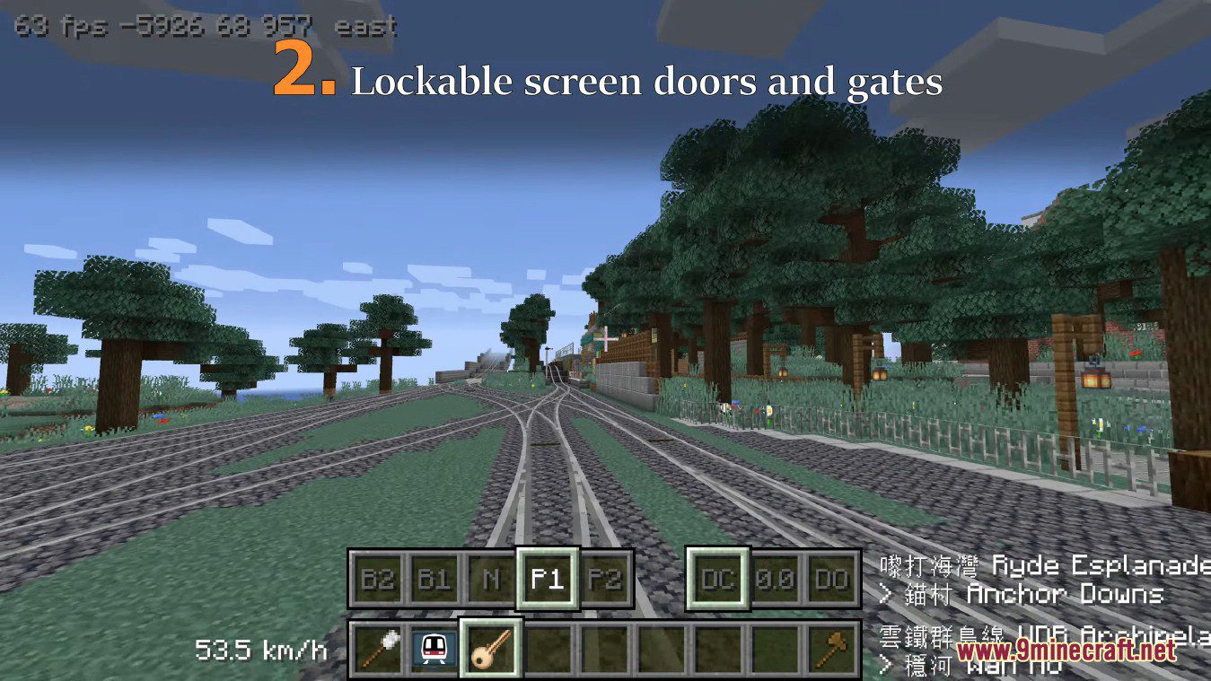 Minecraft Transit Railway Mod (1.20.1, 1.19.4) - Fully Functional Railway System 7