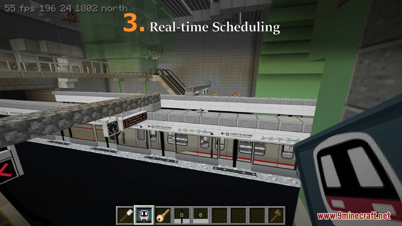 Minecraft Transit Railway Mod (1.20.1, 1.19.4) - Fully Functional Railway System 10