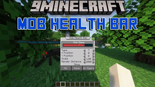 Mob Health Bar Mod (1.20.2, 1.19.3) – New Style of Health Bar Thumbnail