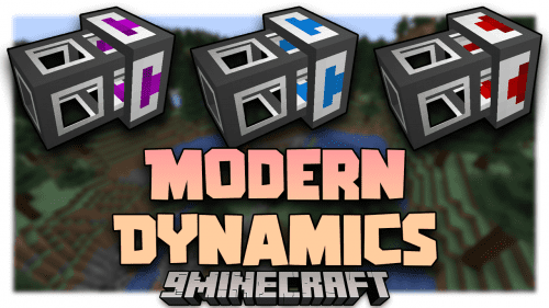 Modern Dynamics Mod (1.21.1, 1.20.1) – Transport Items Through Pipes Thumbnail