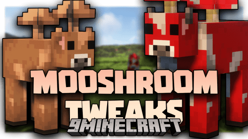 Mooshroom Tweaks Mod (1.21, 1.20.1) – MooShrooms Everywhere Thumbnail