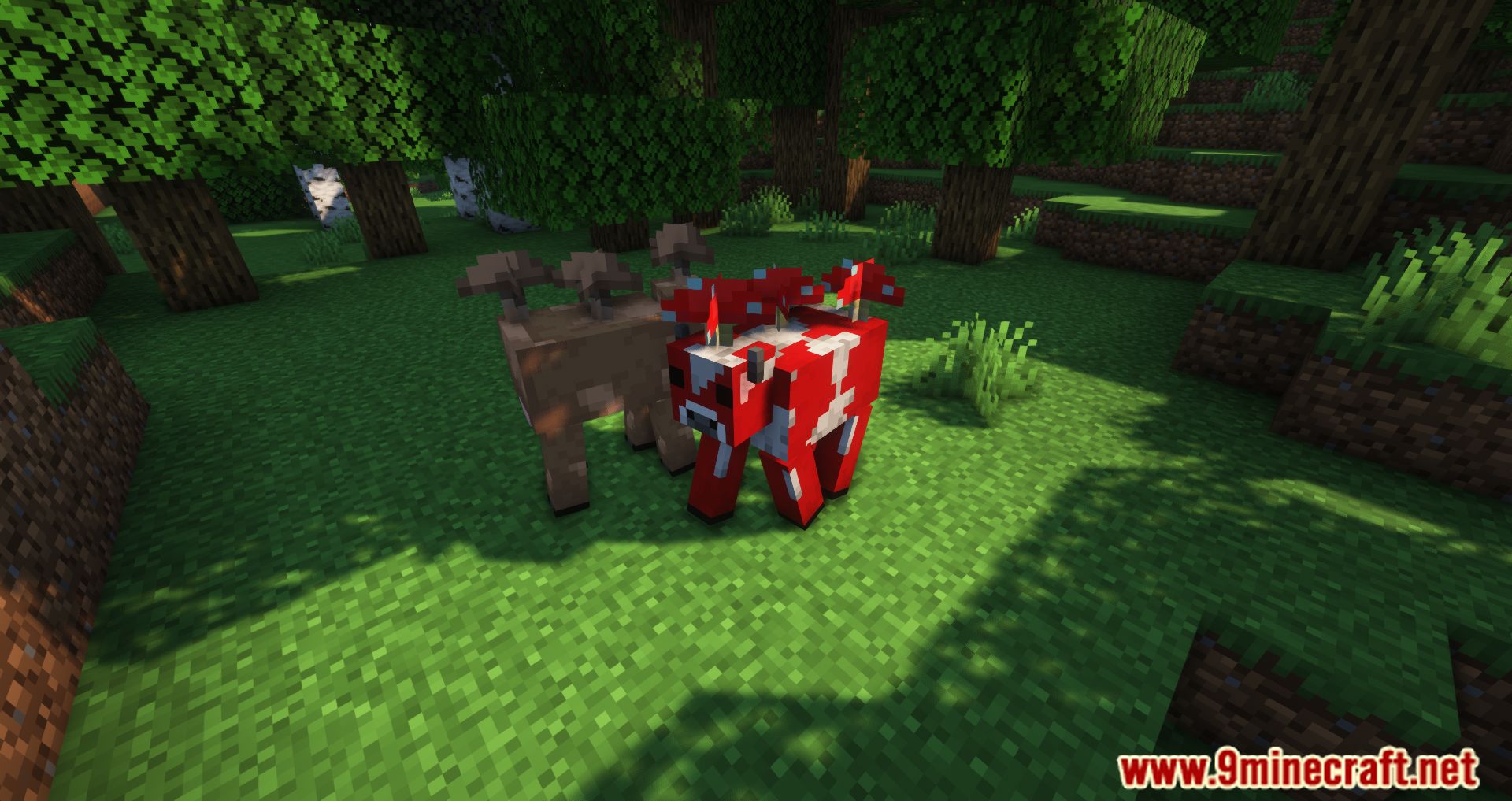 Mooshroom Tweaks Mod (1.20.4, 1.19.4) - MooShrooms Everywhere 4