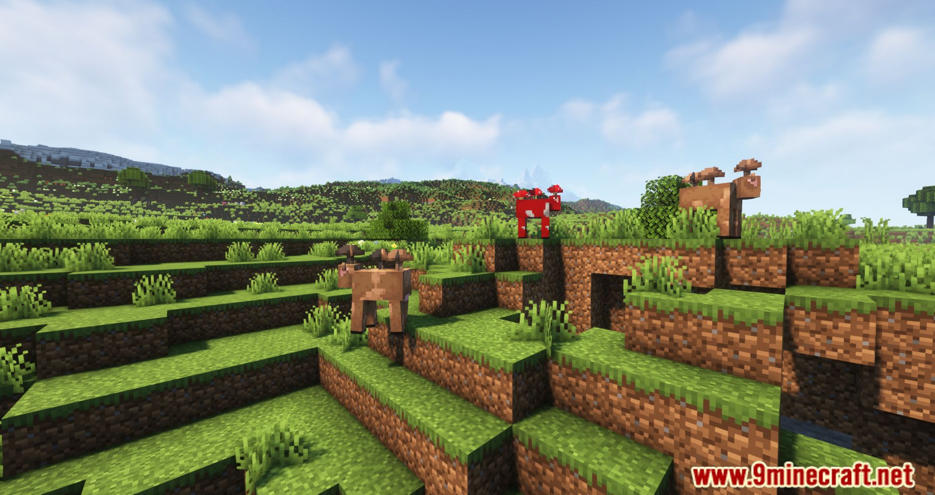 Mooshroom Tweaks Mod (1.20.4, 1.19.4) - MooShrooms Everywhere 9