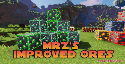 MrZ’s Improved Ores Resource Pack (1.20.6, 1.20.1) – Texture Pack Thumbnail