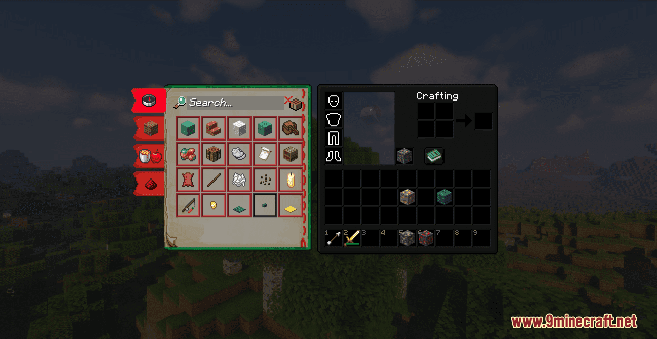 OLED Advanced GUI Resource Pack (1.20.6, 1.20.1) - Texture Pack 6