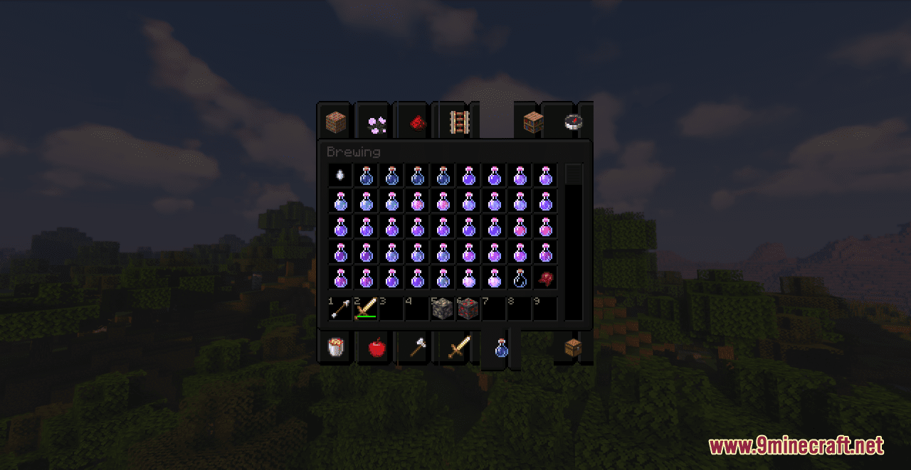 OLED Advanced GUI Resource Pack (1.20.6, 1.20.1) - Texture Pack 9