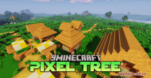 Pixel Tree Resource Pack (1.20.6, 1.20.1) – Texture Pack Thumbnail