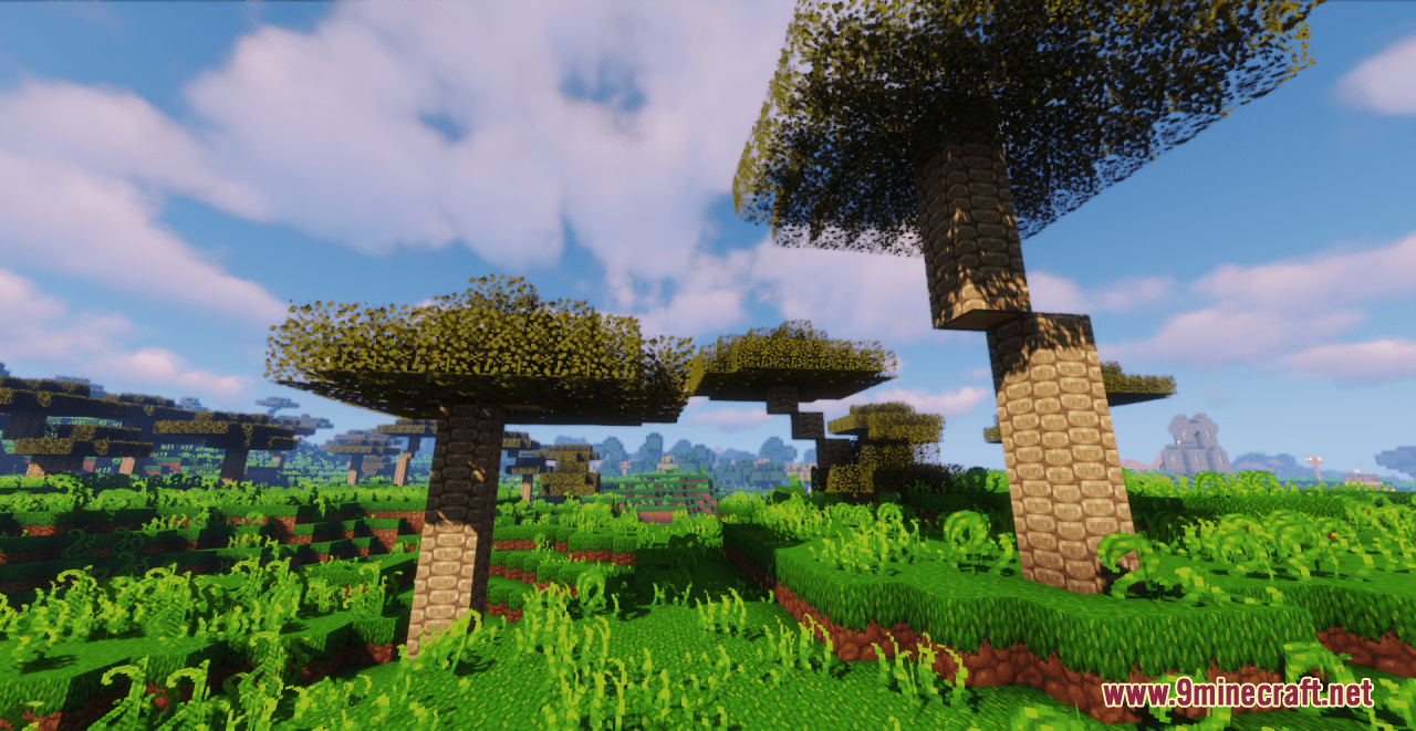 Pixel Tree Resource Pack (1.20.6, 1.20.1) - Texture Pack 25