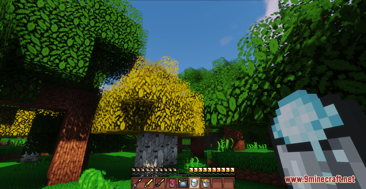 Pixel Tree Resource Pack (1.20.6, 1.20.1) - Texture Pack 7