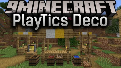 PlayTics Deco Mod (1.19.2, 1.18.2) – Medieval Style Thumbnail