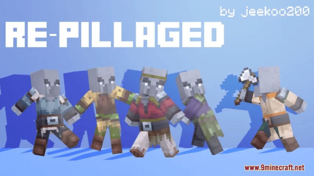 Re-pillaged Resource Pack (1.20.6, 1.20.1) - Texture Pack 1