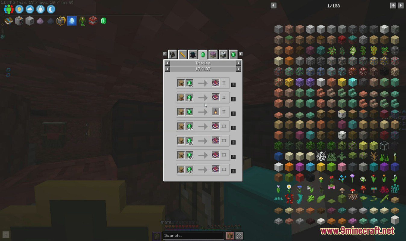 Roughly Enough Trades Mod (1.19.3, 1.18.2) - Villager Trades Category to REI 3