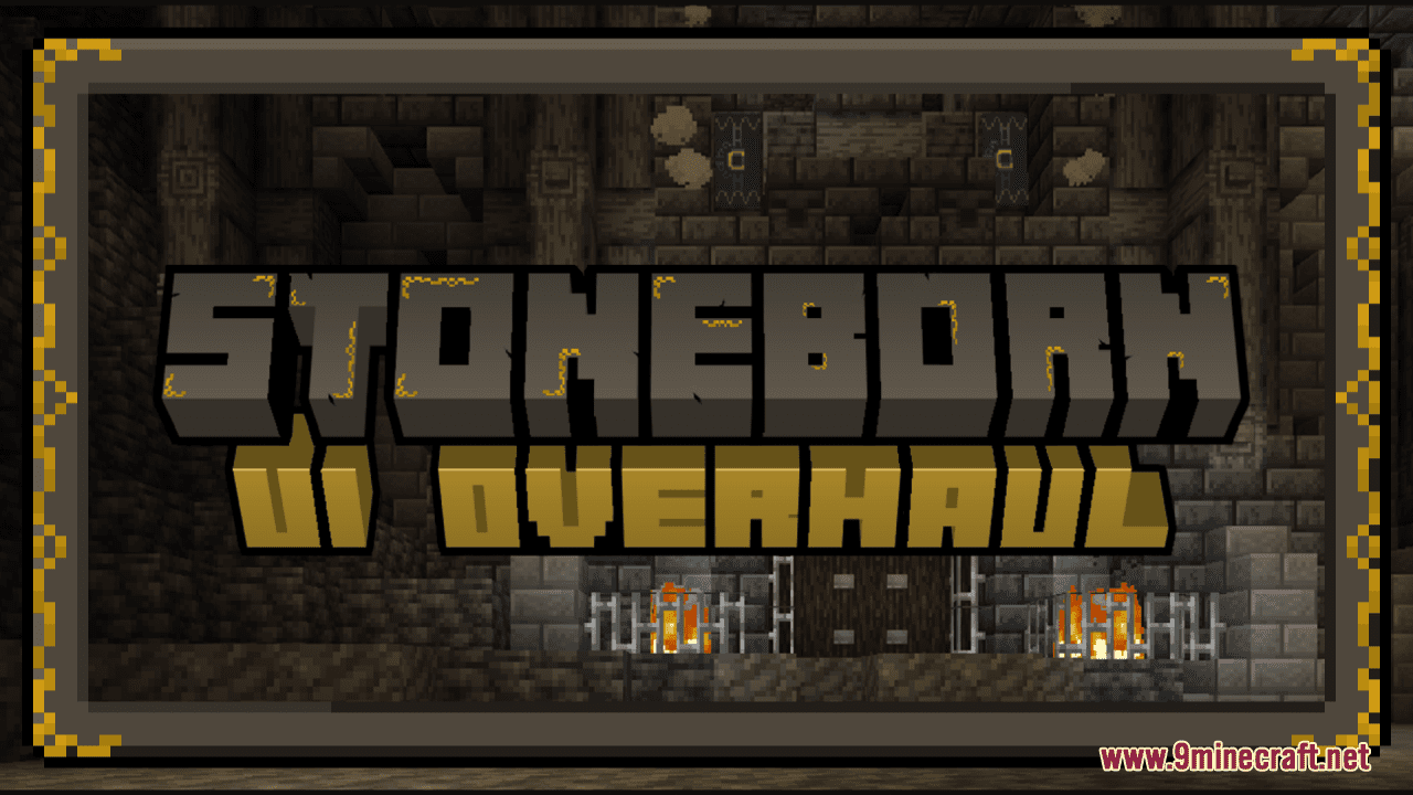 STONEBORN UI Overhaul Resource Pack (1.19.4, 1.18.2) - Texture Pack 1