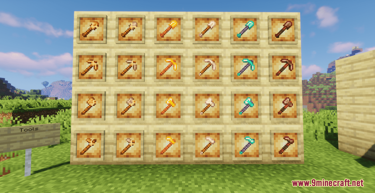 Saj's Tools Resource Pack (1.20.6, 1.20.1) - Texture Pack 2